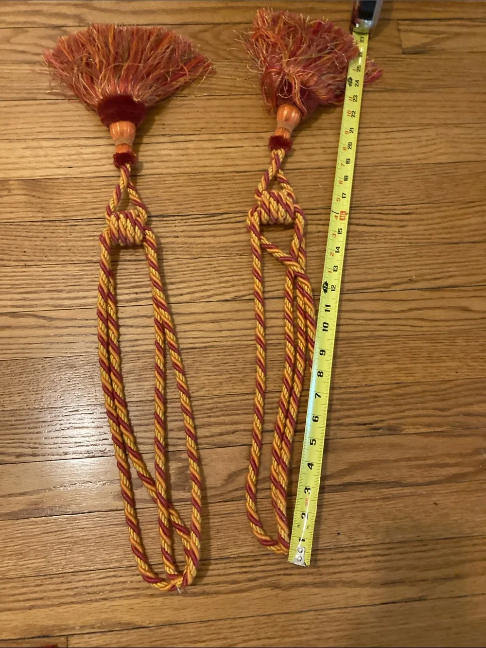 Spectacular Madura curtain pull backs
